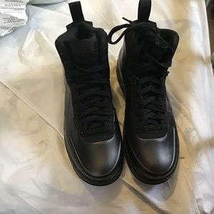 Air Force 1 foamposite triple black